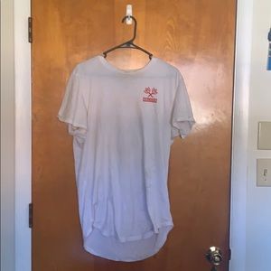 White Hollister Shirt with floral print